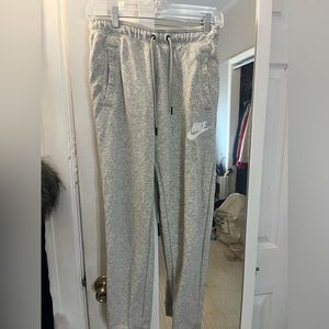 Small gray Nike joggers
